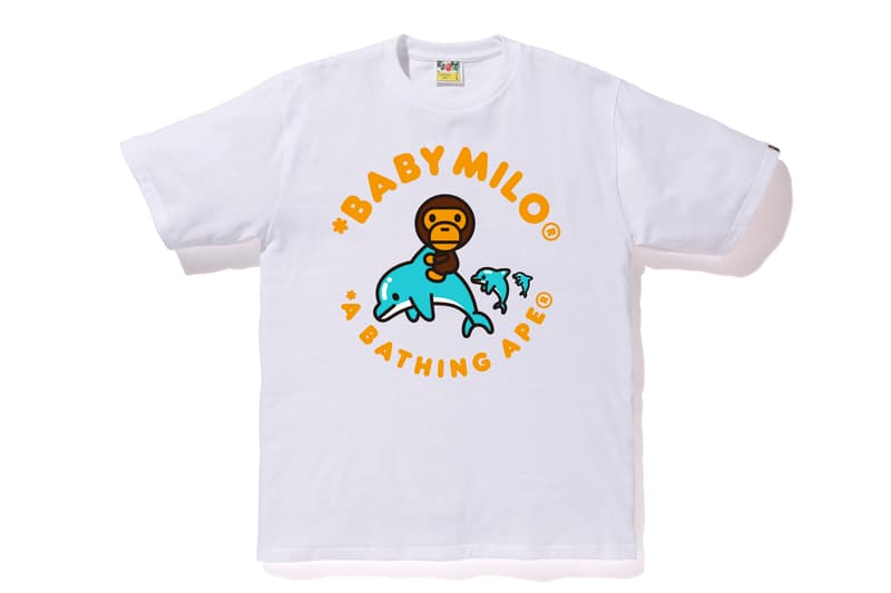 BAPE Exclusive Miami Store Collection a bathing ape lookbooks Miami design district baby milo heat pink blue teal shark hoodies bags accessories stickers iphone cases