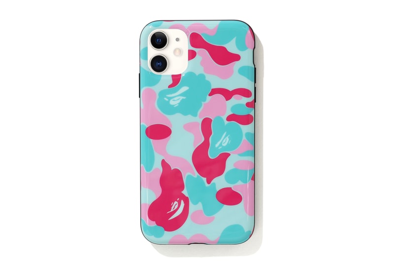 BAPE Exclusive Miami Store Collection a bathing ape lookbooks Miami design district baby milo heat pink blue teal shark hoodies bags accessories stickers iphone cases