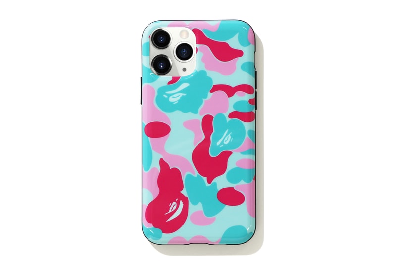 BAPE Exclusive Miami Store Collection a bathing ape lookbooks Miami design district baby milo heat pink blue teal shark hoodies bags accessories stickers iphone cases