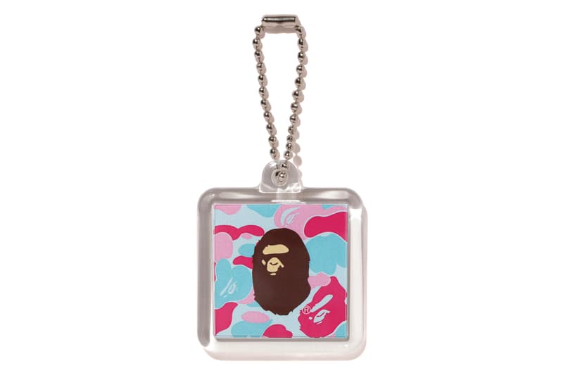 BAPE Exclusive Miami Store Collection a bathing ape lookbooks Miami design district baby milo heat pink blue teal shark hoodies bags accessories stickers iphone cases