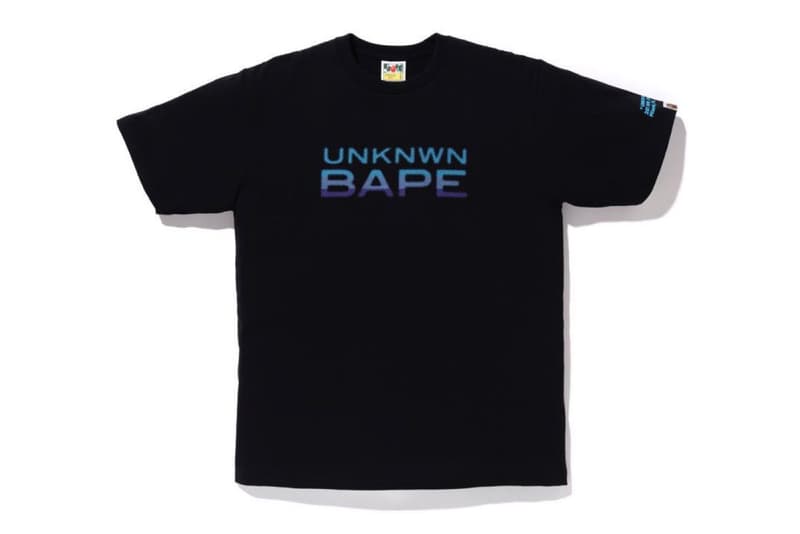 UNKNWN x BAPE T-Shirts collaborations lebron james Wynwood Grand Opening Miami a bathing ape red blue art basel 