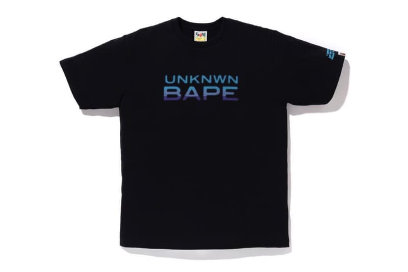 UNKNWN x BAPE T-Shirts collaborations lebron james Wynwood Grand Opening Miami a bathing ape red blue art basel
