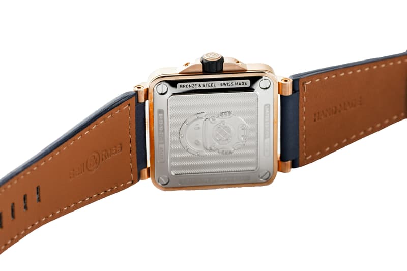 Bell & Ross BR03-92 Bronze & Blue Sapphire Watch luxury bronze swiss-made dive watches B&R pilot