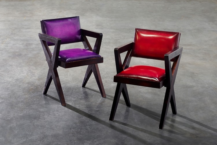 Berluti Presents 17 Original Furniture Pieces by Pierre Jeanneret at Art Basel Miami 2019
