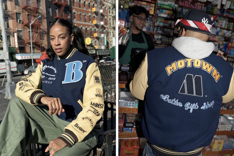 Better Gift Shop & Roots Celebrate 60 Years of Motown Records With Special Varsity Jacket