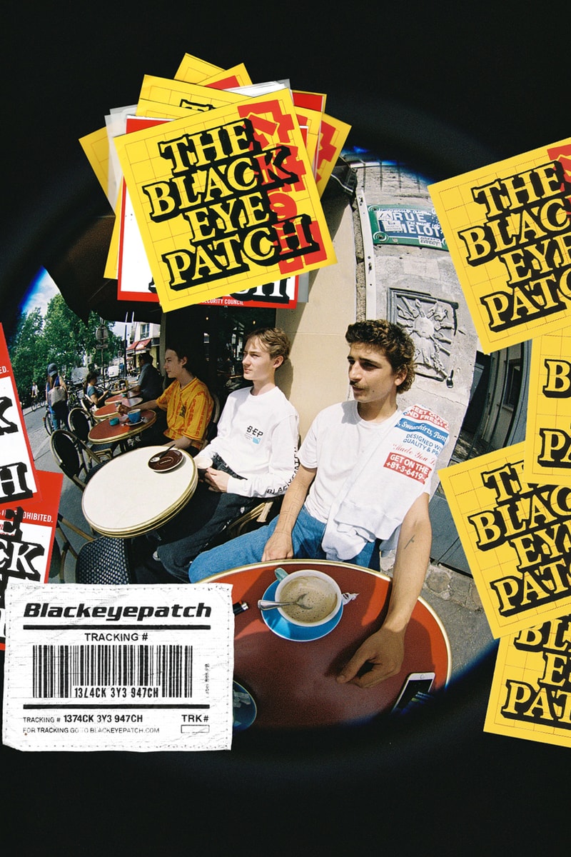 BlackEyePatch Pre Spring 2020 Editorial lookbooks collection capsule skateboarding graphics tees t shirts parka jackets mid layer jackets outerwear europe streets Steffen Grap