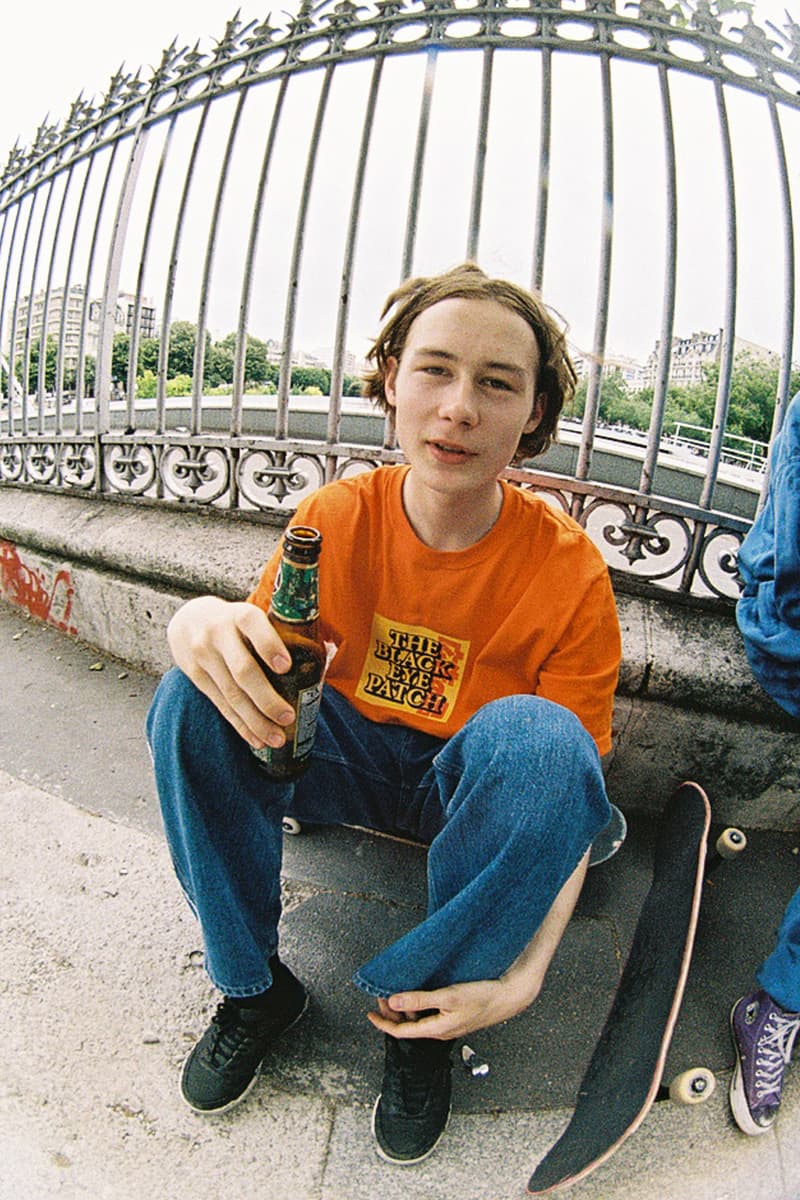 BlackEyePatch Pre Spring 2020 Editorial lookbooks collection capsule skateboarding graphics tees t shirts parka jackets mid layer jackets outerwear europe streets Steffen Grap