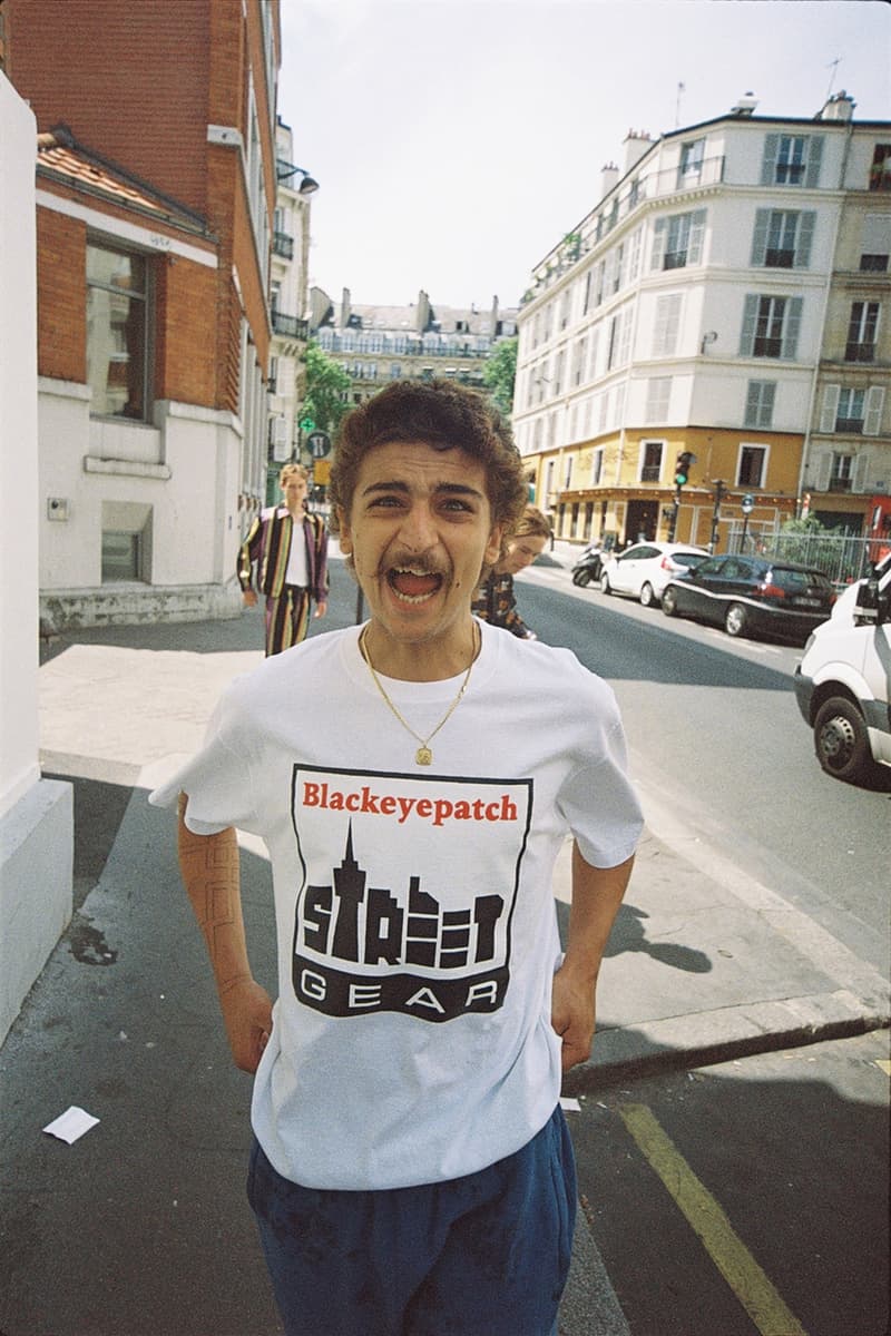 BlackEyePatch Pre Spring 2020 Editorial lookbooks collection capsule skateboarding graphics tees t shirts parka jackets mid layer jackets outerwear europe streets Steffen Grap