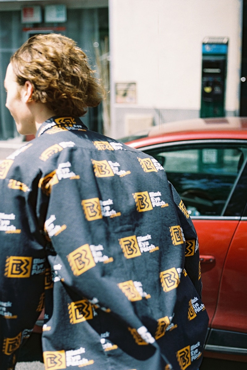 BlackEyePatch Pre Spring 2020 Editorial lookbooks collection capsule skateboarding graphics tees t shirts parka jackets mid layer jackets outerwear europe streets Steffen Grap