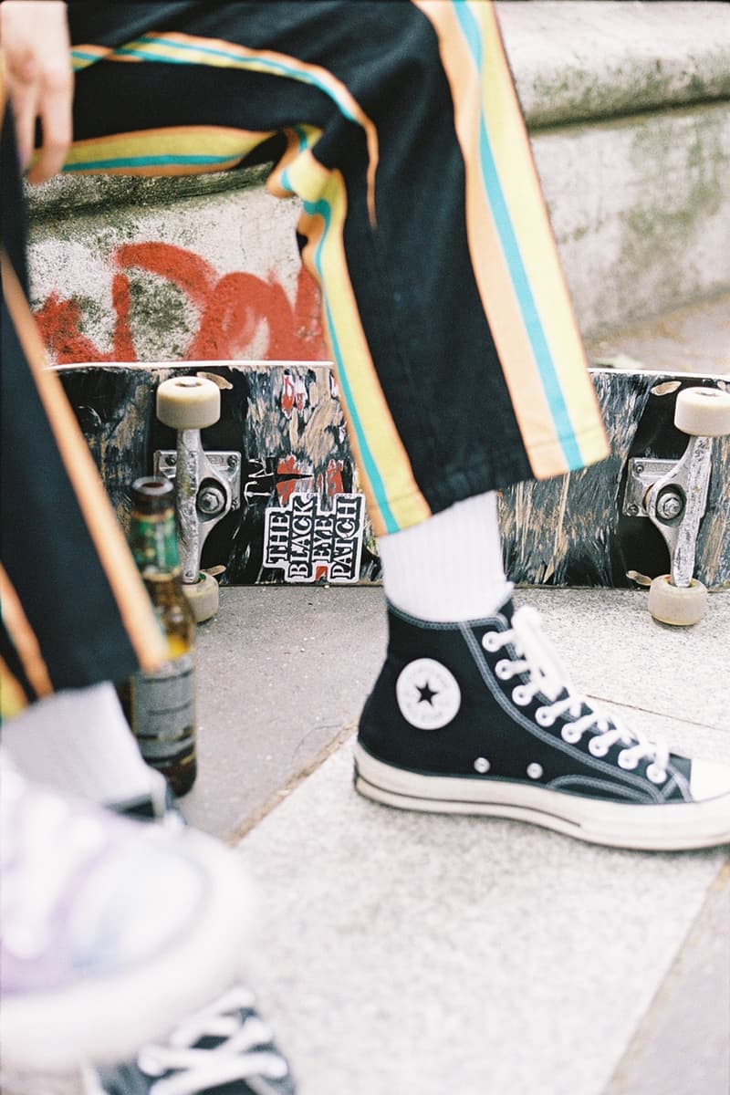 BlackEyePatch Pre Spring 2020 Editorial lookbooks collection capsule skateboarding graphics tees t shirts parka jackets mid layer jackets outerwear europe streets Steffen Grap