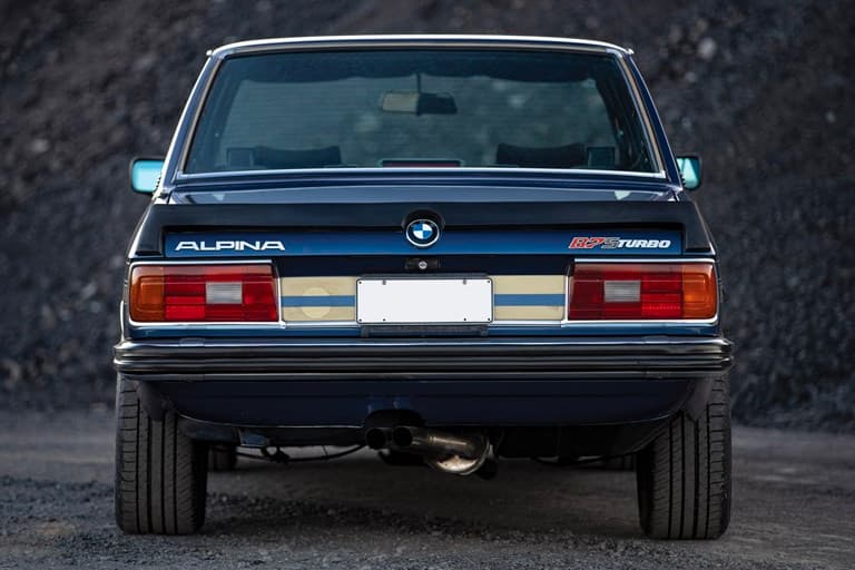 1982 BMW Alpina B7 S Turbo RM Sotheby's Auction coupe ferrari race car bid buy now paris japan WBACJ710XB6579934 330 bhp and 500 Nm of torque specs info service history 