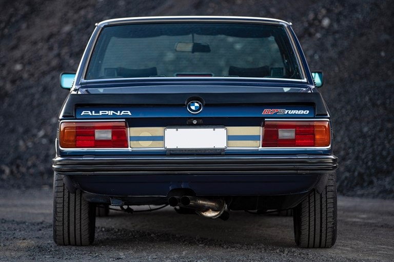 1982 BMW Alpina B7 S Turbo RM Sotheby's Auction coupe ferrari race car bid buy now paris japan WBACJ710XB6579934 330 bhp and 500 Nm of torque specs info service history 