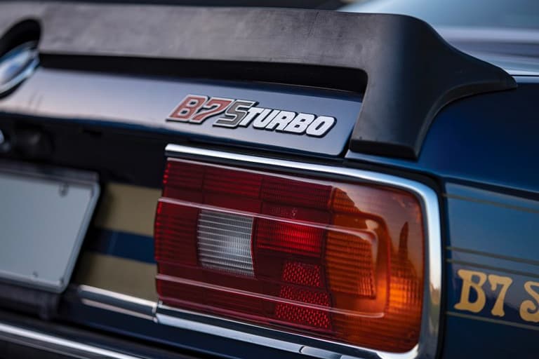 1982 BMW Alpina B7 S Turbo RM Sotheby's Auction coupe ferrari race car bid buy now paris japan WBACJ710XB6579934 330 bhp and 500 Nm of torque specs info service history 