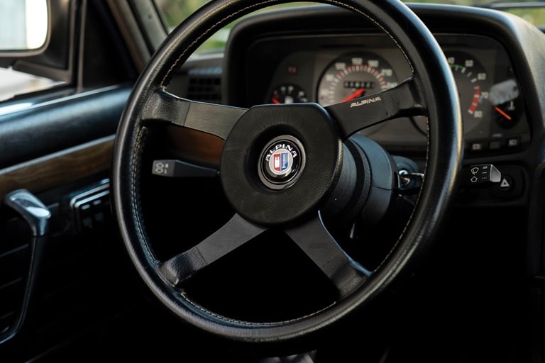 1982 BMW Alpina B7 S Turbo RM Sotheby's Auction coupe ferrari race car bid buy now paris japan WBACJ710XB6579934 330 bhp and 500 Nm of torque specs info service history 