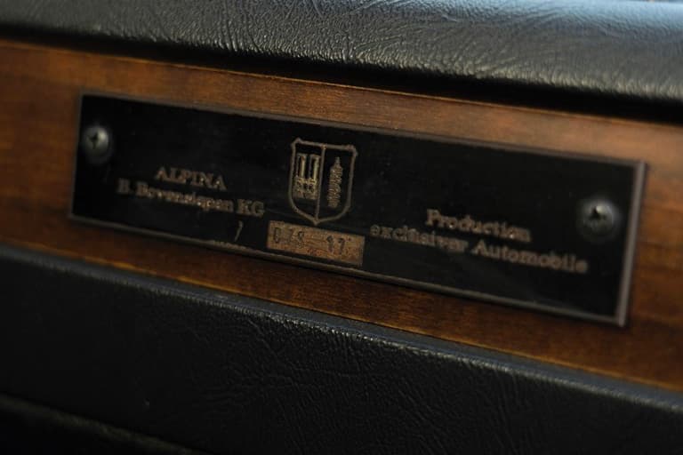 1982 BMW Alpina B7 S Turbo RM Sotheby's Auction coupe ferrari race car bid buy now paris japan WBACJ710XB6579934 330 bhp and 500 Nm of torque specs info service history