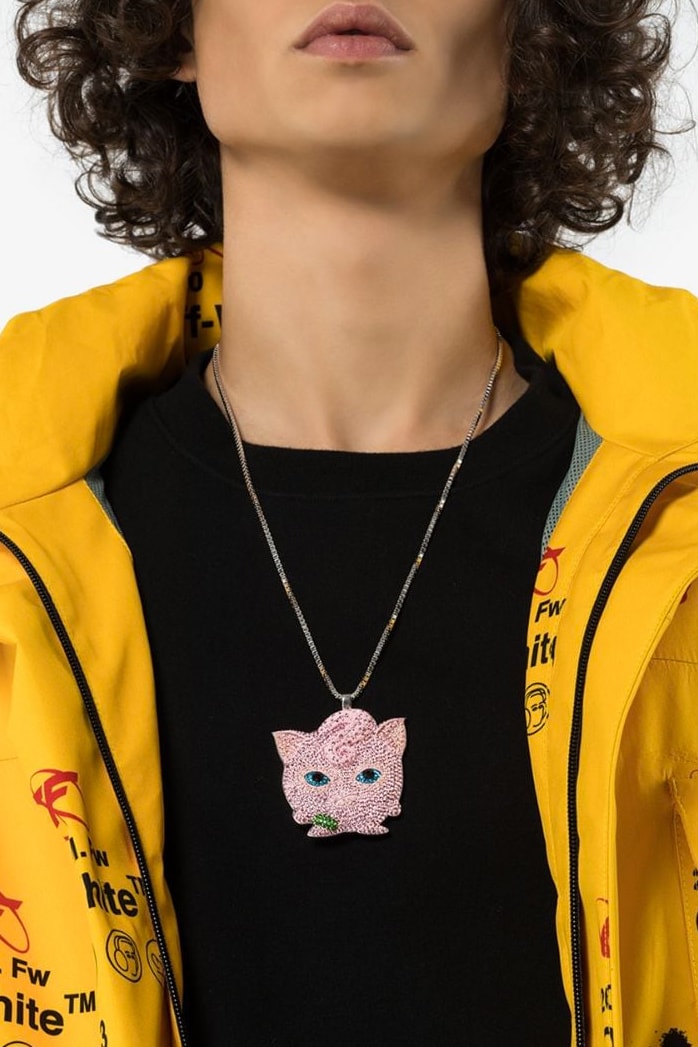 BROWNS x The Dan Life Pokémon Necklace Release crystals jewelry shiny accessories pikachu charizard gengar jigglypuff Swarovski