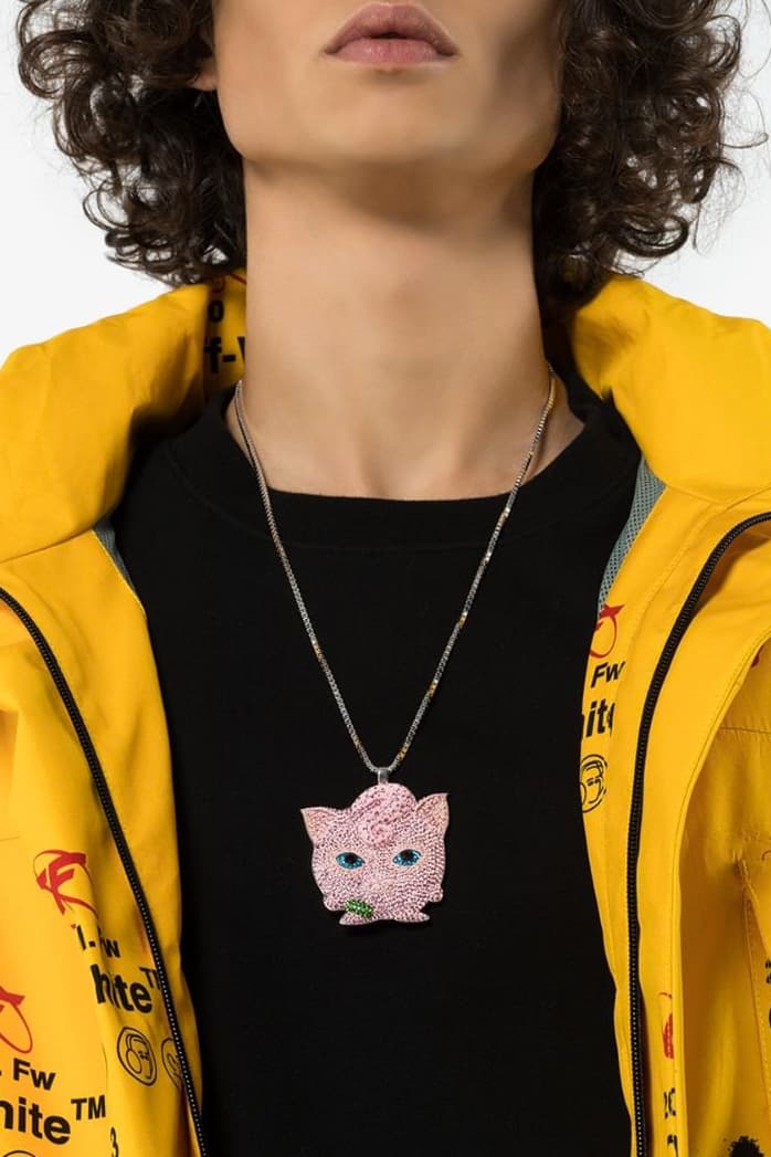 BROWNS x The Dan Life Pokémon Necklace Release crystals jewelry shiny accessories pikachu charizard gengar jigglypuff Swarovski