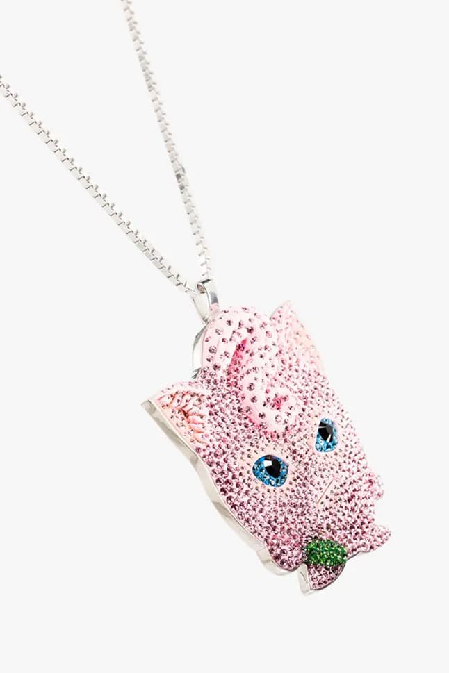 BROWNS x The Dan Life Pokémon Necklace Release crystals jewelry shiny accessories pikachu charizard gengar jigglypuff Swarovski