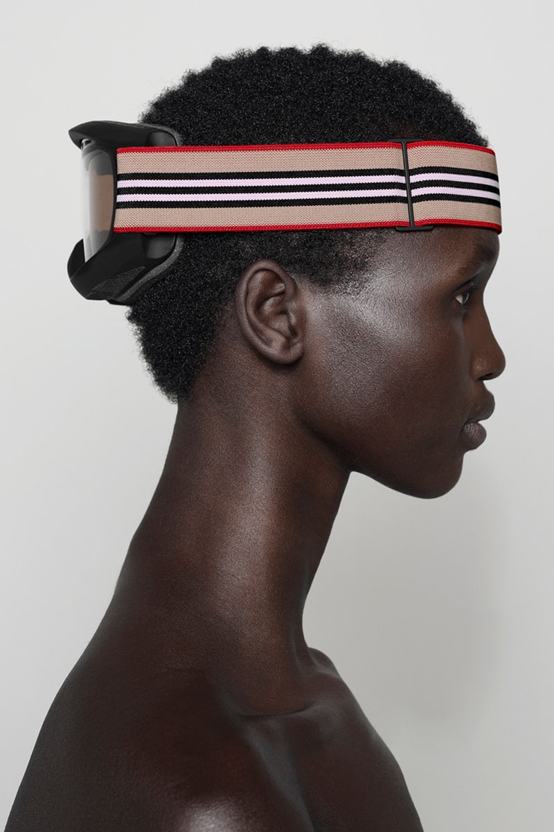 Burberry B Series Ski Goggles "Icon Stripe" Release Information Closer Look Drop Riccardo Tisci Winter 2019 Accessories Headwear Glasses Instagram December 17 Limited Edition