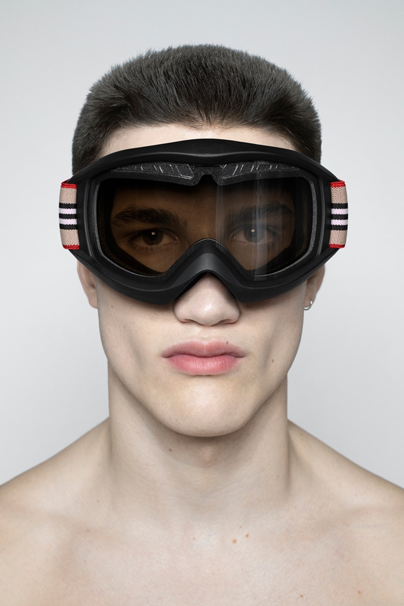 Burberry B Series Ski Goggles "Icon Stripe" Release Information Closer Look Drop Riccardo Tisci Winter 2019 Accessories Headwear Glasses Instagram December 17 Limited Edition