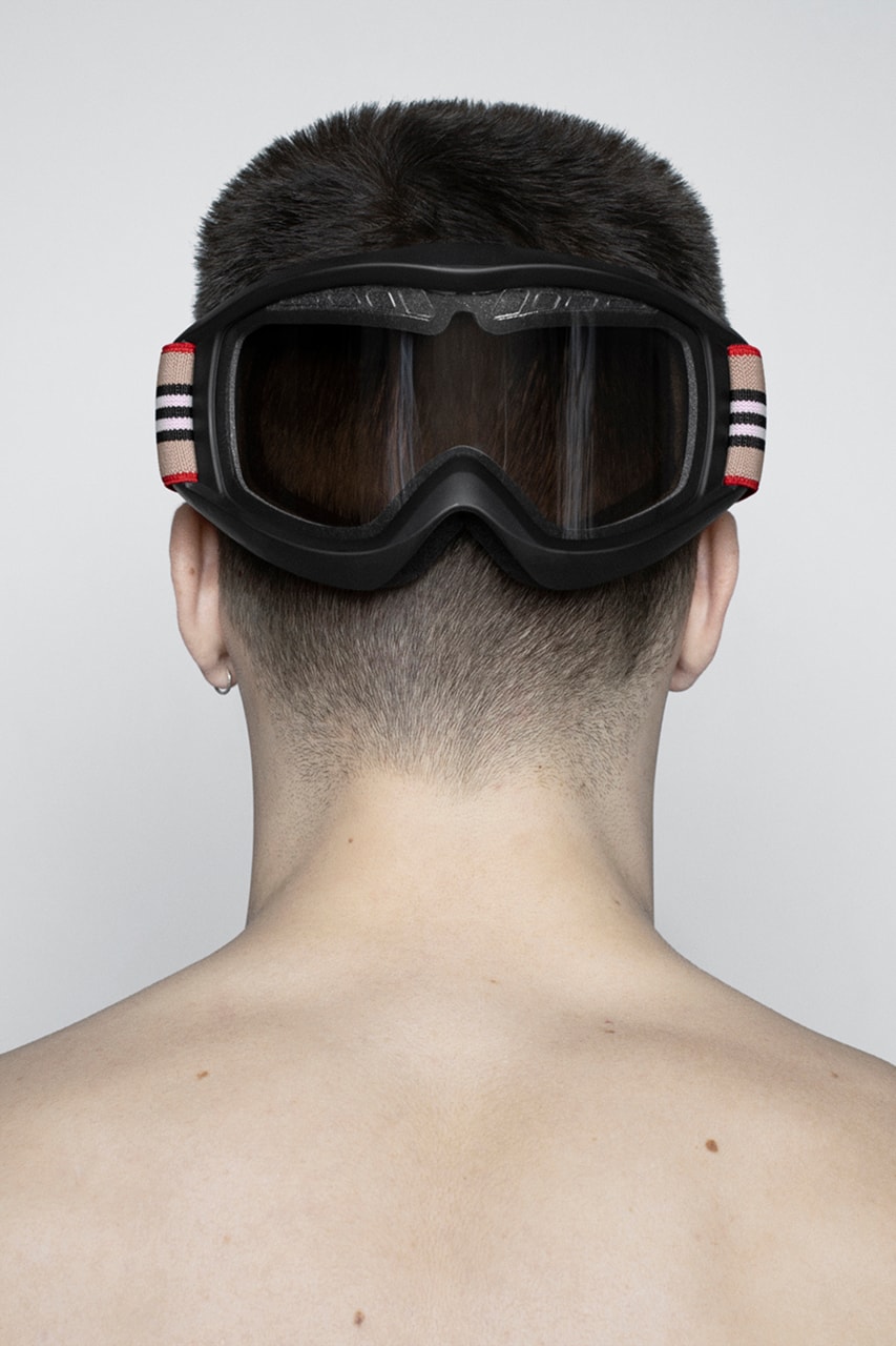 Burberry B Series Ski Goggles "Icon Stripe" Release Information Closer Look Drop Riccardo Tisci Winter 2019 Accessories Headwear Glasses Instagram December 17 Limited Edition