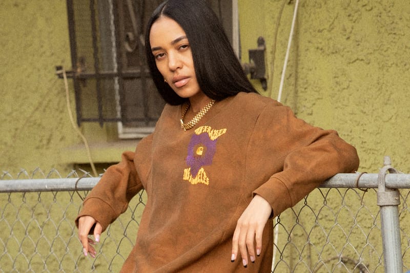 BornxRaised & Carhartt WIP Celebrate '90s Los Angeles Style & Culture With Hand-Dyed Sweatsuits