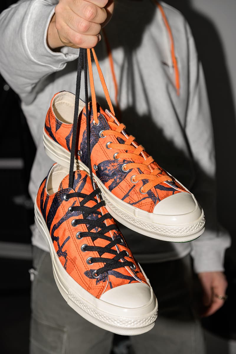 carhartt wip converse chuck taylor 70 low fall winter 2019 fw19 release information hunting wooden camouflage orange black ripstop nylon cotton twill corduroy buy cop purchase workwear