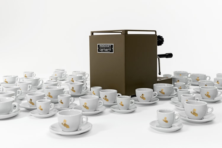 Carhartt WIP Joins Rocket Espresso Milano for Military-Inspired Espresso Machine