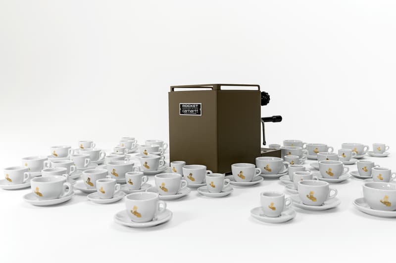 Carhartt WIP x Rocket Espresso Milano Espresso Machine Olive Green Stainless Steel