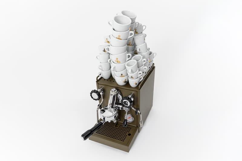 Carhartt WIP x Rocket Espresso Milano Espresso Machine Olive Green Stainless Steel