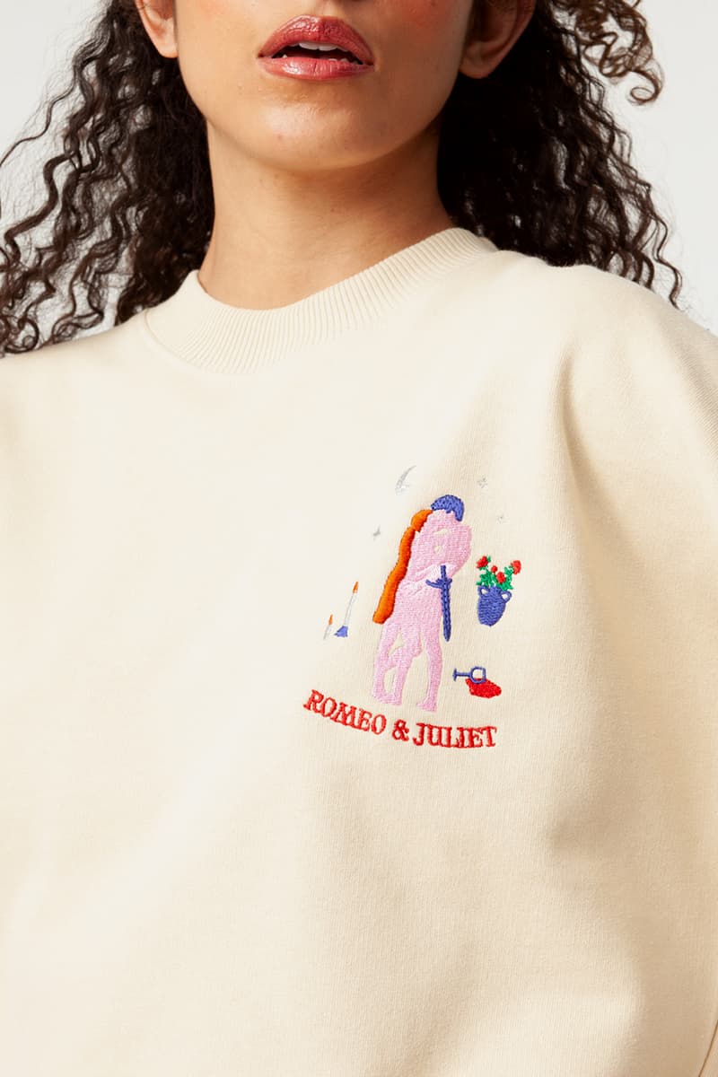 Carne Bollente "Dirty Talk" Pre-Summer 2020 Collection Lookbook First Look Sex Positive NSFW Designs Embroidery Romeo and Juliet Caesar In Cleopatra Bonnie On Clyde 1970s Retro Pornography