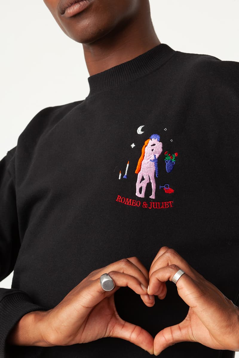 Carne Bollente "Dirty Talk" Pre-Summer 2020 Collection Lookbook First Look Sex Positive NSFW Designs Embroidery Romeo and Juliet Caesar In Cleopatra Bonnie On Clyde 1970s Retro Pornography