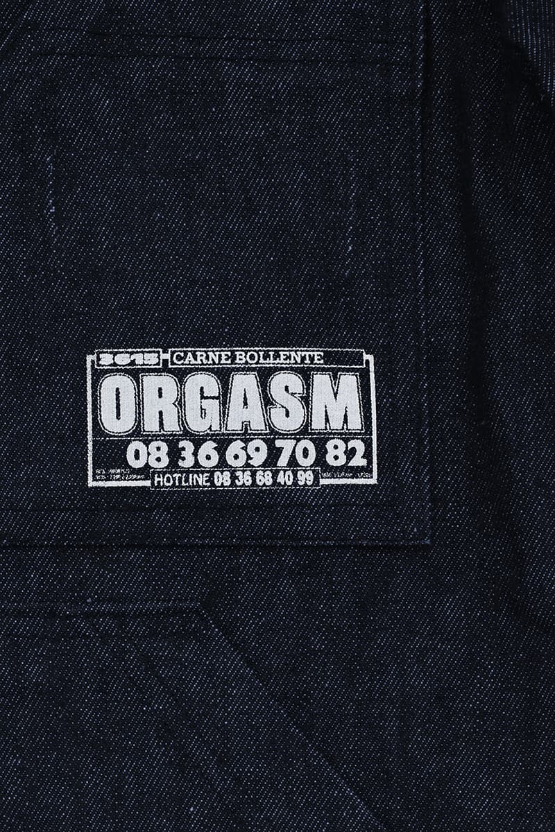 Carne Bollente "Dirty Talk" Pre-Summer 2020 Collection Lookbook First Look Sex Positive NSFW Designs Embroidery Romeo and Juliet Caesar In Cleopatra Bonnie On Clyde 1970s Retro Pornography