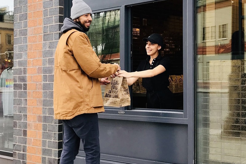Chipotle Mexican Grill New Restaurant Design Walk-Up Windows Digital Business