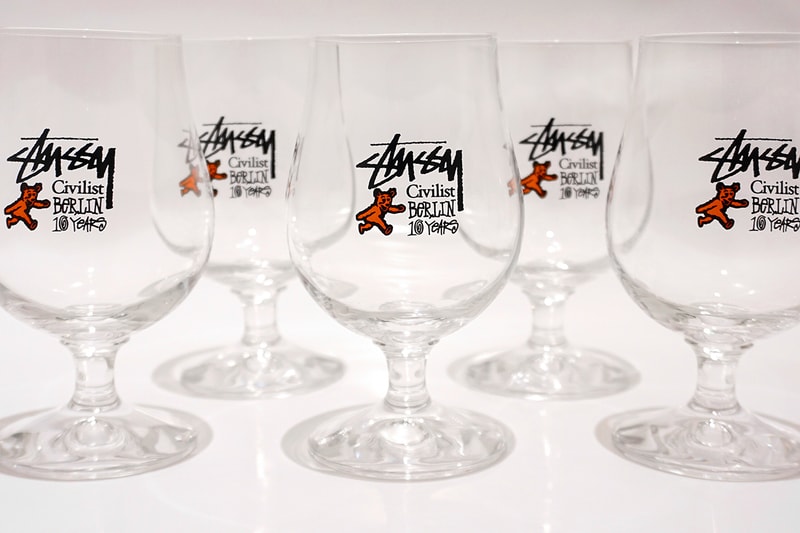 stussy civilist berlin traditional german beer glass 10 10th anniversary buy cop purchase release information collaboration store