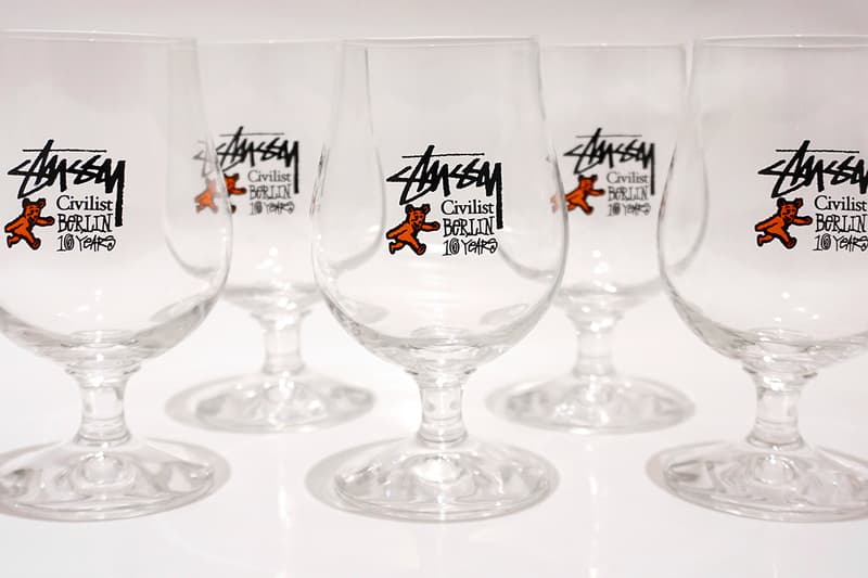 stussy civilist berlin traditional german beer glass 10 10th anniversary buy cop purchase release information collaboration store
