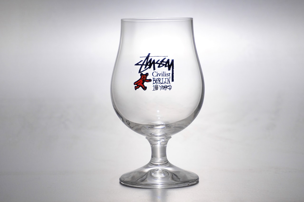 stussy civilist berlin traditional german beer glass 10 10th anniversary buy cop purchase release information collaboration store