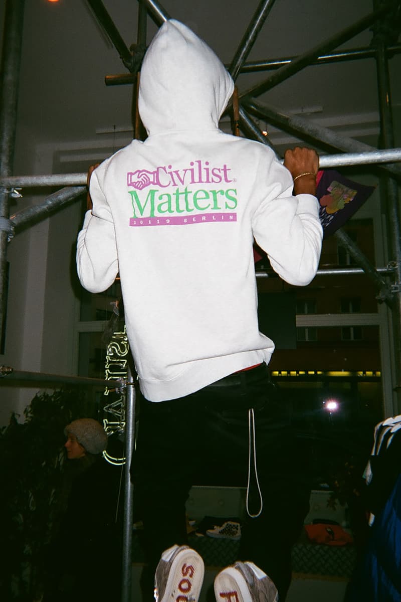 civilist berlin winter 2019 collection planet luke Luca Lozano release information buy cop purchase sustainable skate wear skateboarding