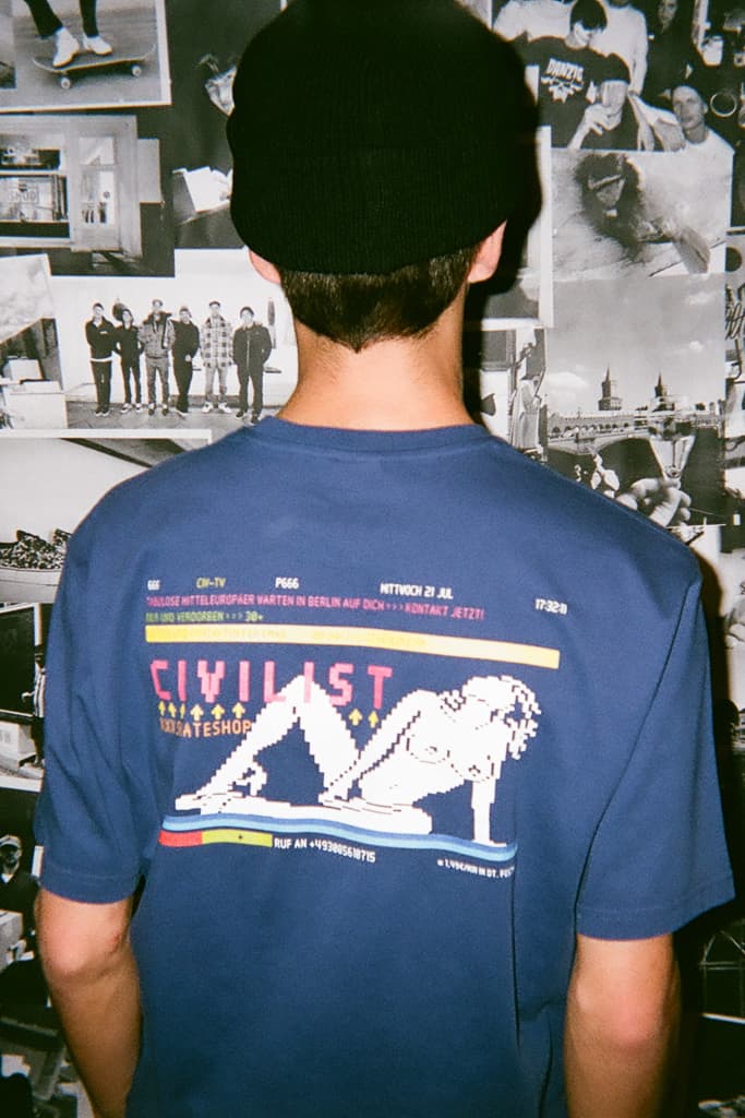 civilist berlin winter 2019 collection planet luke Luca Lozano release information buy cop purchase sustainable skate wear skateboarding