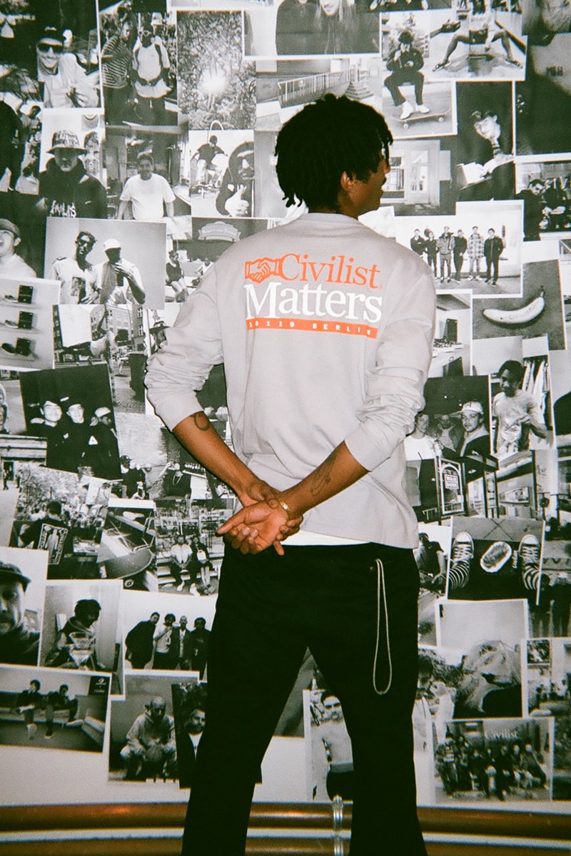 civilist berlin winter 2019 collection planet luke Luca Lozano release information buy cop purchase sustainable skate wear skateboarding