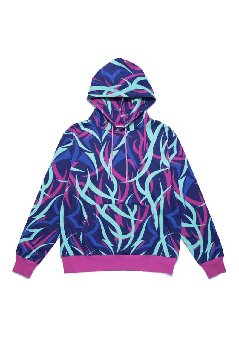 CLOT JUICE-Exclusive ALIENEGRA Capsule Collection pattern print store taiwan colorway pattern hoodie jacket coat socks hat shirt pants sweat edison chen