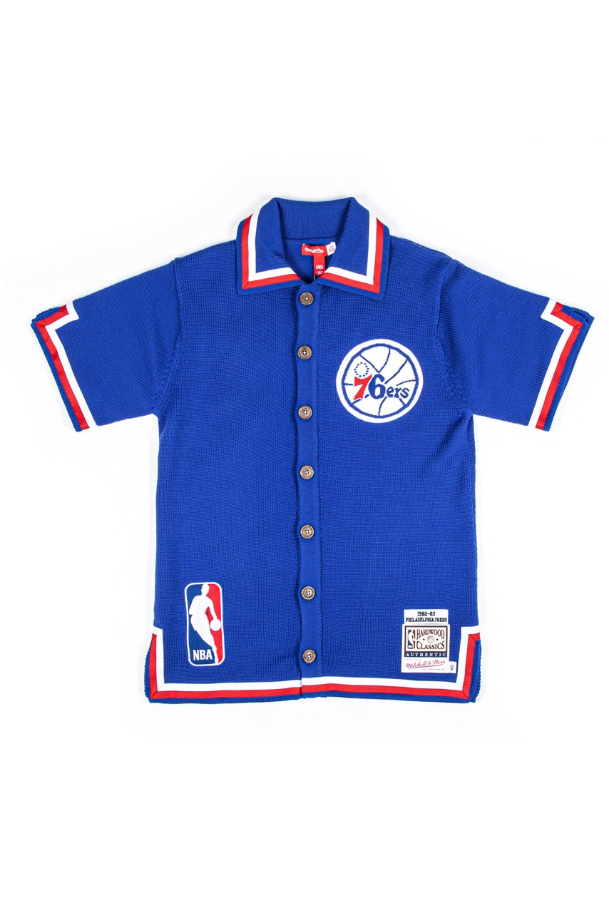clot mitchell and ness allen iverson kevin durant philadelphia 76ers sixers seattle supersonics jersey shooting shirt release date info photos price