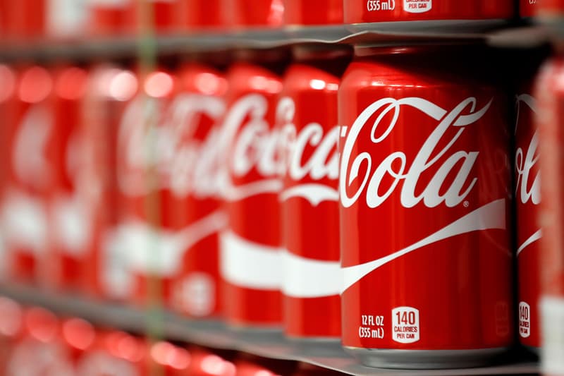 Coca-Cola Cans Red White Beverage Soda