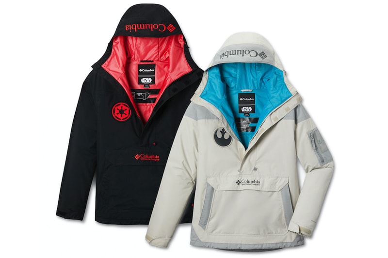 Columbia Limited Edition Star Wars Challenger Jackets light dark side sith jedi rebel empire the rise of skywalker 