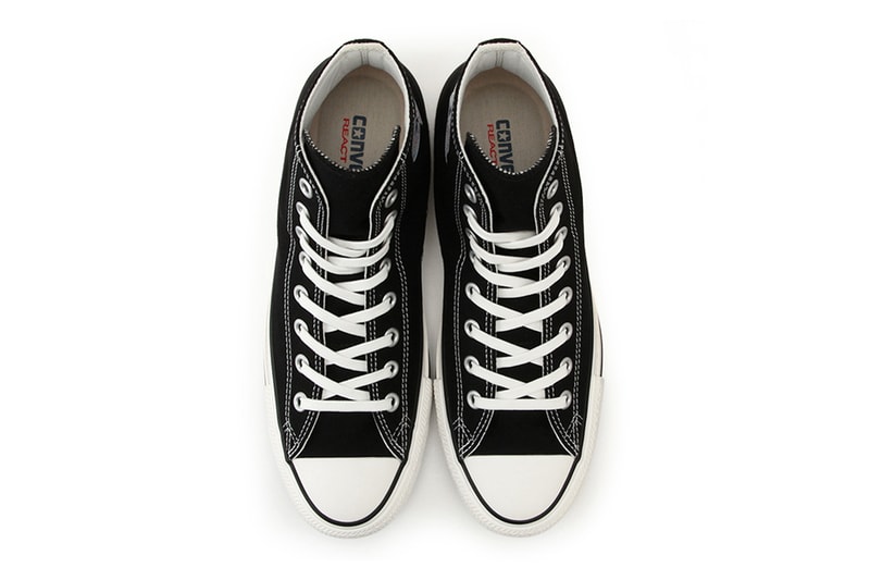 Converse Splitlogo All Star 100 Hi Tops Shoes runner kicks footwear trainers chuck taylor all star 70s nike deconstructed tencel react midsole eco friendly active heritage japanese