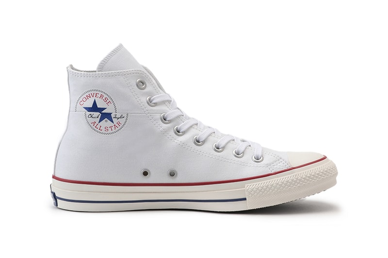Converse Splitlogo All Star 100 Hi Tops Shoes runner kicks footwear trainers chuck taylor all star 70s nike deconstructed tencel react midsole eco friendly active heritage japanese