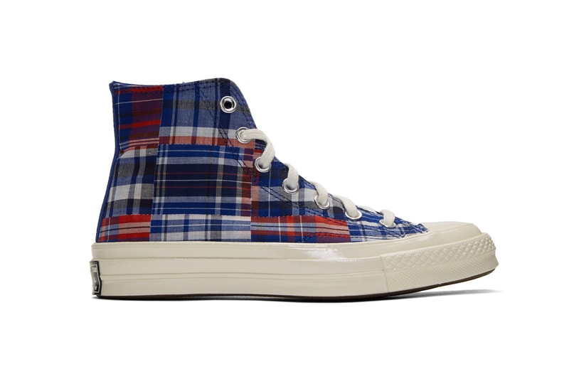 Converse Plaid and Multi-Colored Chuck 70 Hi's