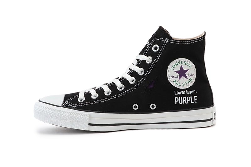 Converse Japan All Stay RIPLAYER Hi footwear shoes sneakers kicks runners trainers rip diy customiazable lower layer chuck taylor mint sachs pink purple green canvas hi tops chuckz