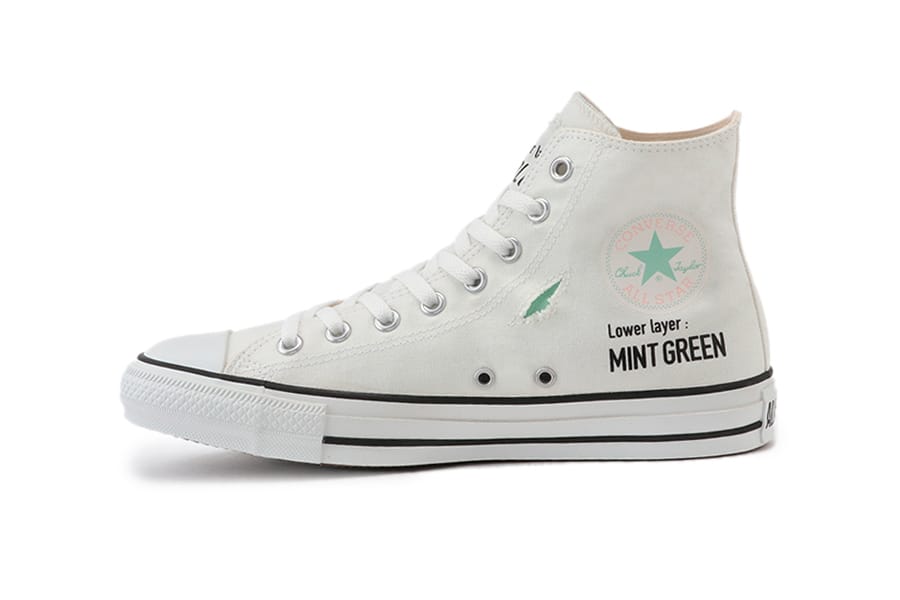 converse green mint