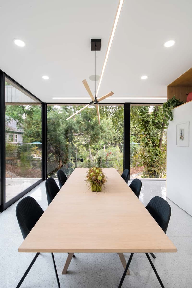 dan brunn architecture bride house los angeles hancock park built over brook stream
